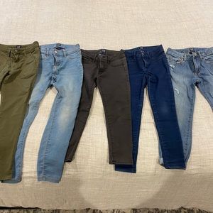 Gap Girls Jeans Size 7/8 Lot